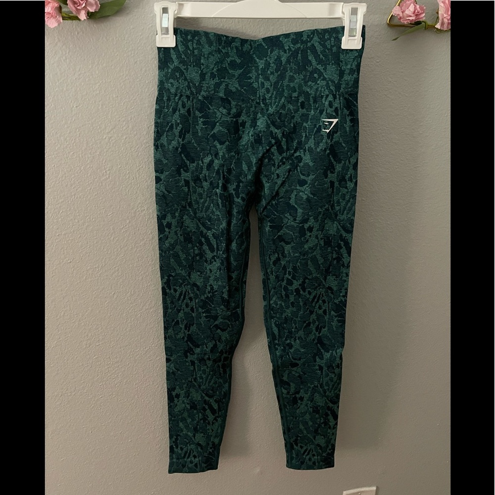 Gymshark Butterfly Leggings Teal S NWT